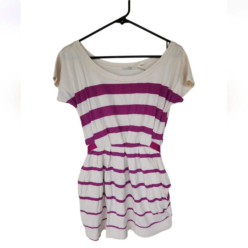 Urban Outfitters Kimchi Blue, Magena Stripe Top, Size Medium, Wide Neck,…